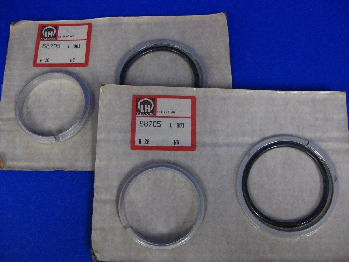 Leybold Vacuum Centering Ring Assembly 88705 K26 - Lot of 5
