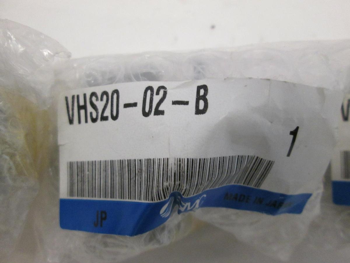SMC, VHS20-02-B, Lock Out Valve, 3-Port, New, Lot of 3