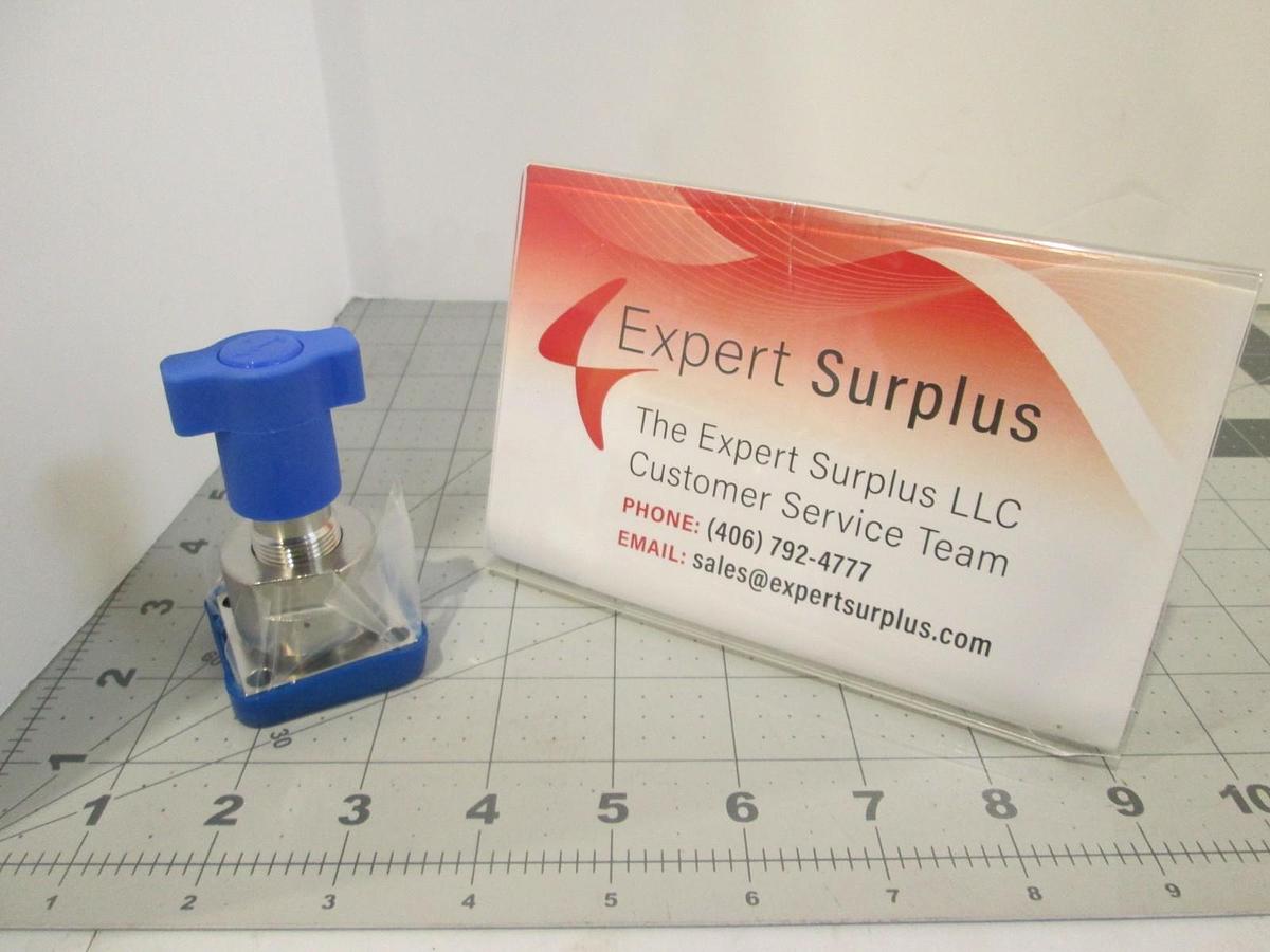 Used Swagelok, 6LVV-MSM-DA-2-P-AB, Surface Mount 2-Port Diaphragm Valve, Used