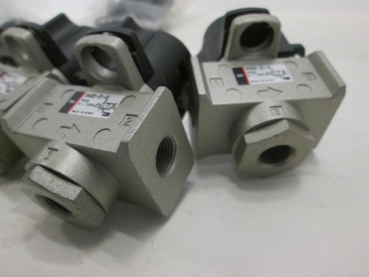 Used SMC, VHS20-01-B, Lock Out Valve, 3-Port, Used, Lot of 5