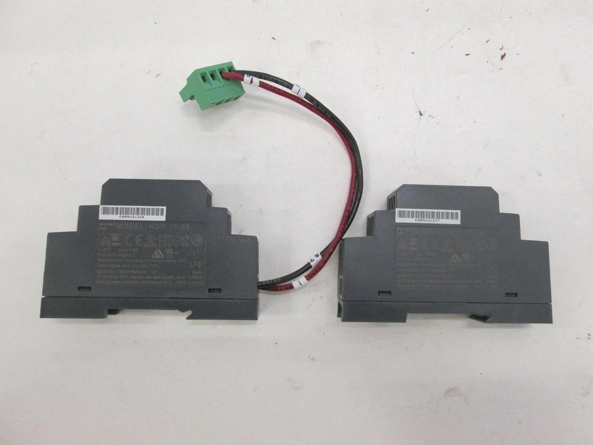 Used Mean Well, Power Supply, HDR-15-24, Used, Lot of 2