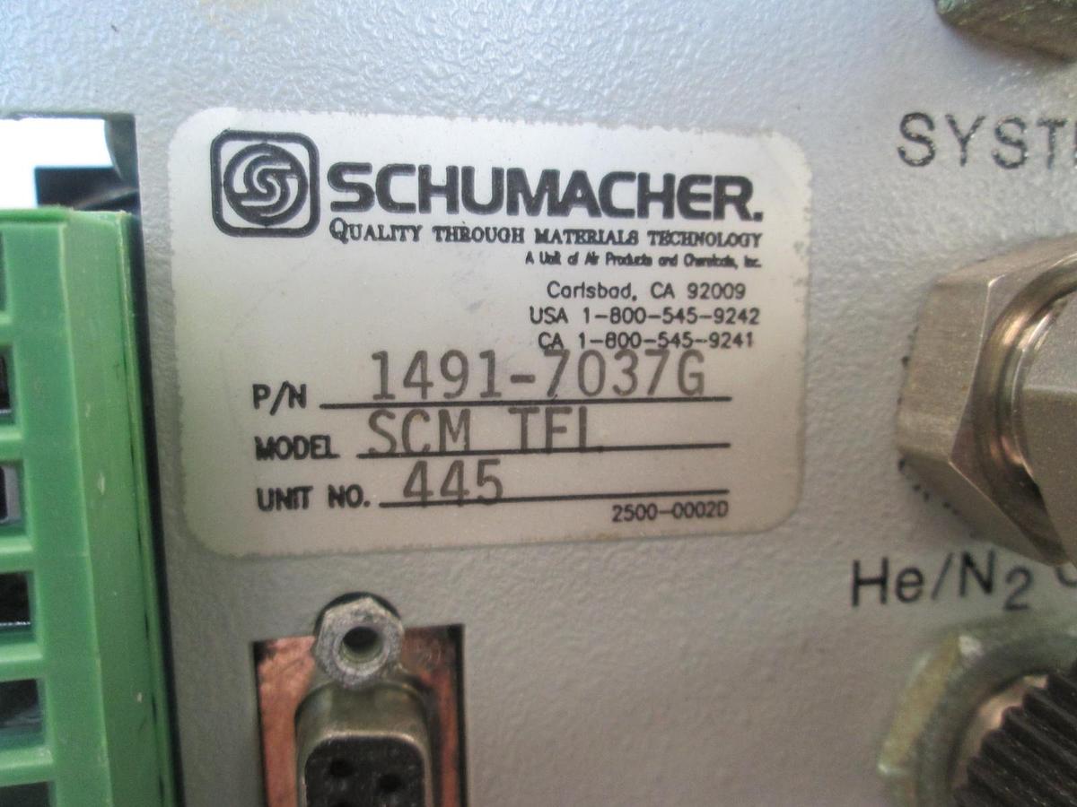 Used Schumacher, SCM TFL, Transfill Source Controller, 1491-7037G, Used