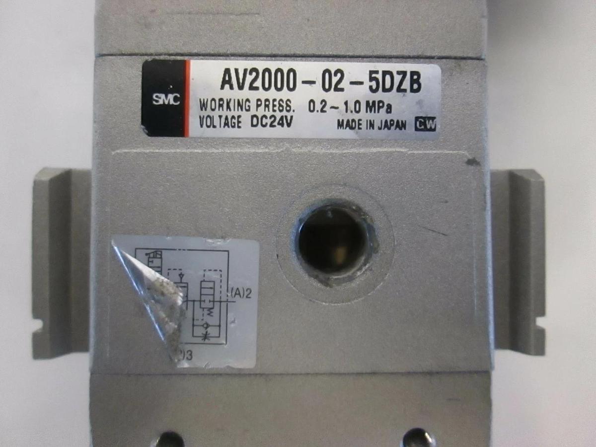 Used SMC, Solenoid Valve, V2000-02-5DZB, Used
