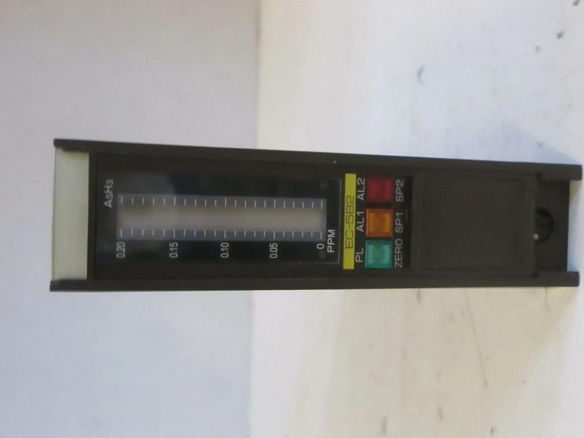 Used Riken Keiki EC-582 Gas Indicator Alarm System, Used