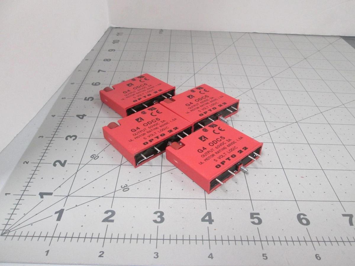 Used Opto 22, G4 ODC5, Digital Output Module, Used, Lot of 4