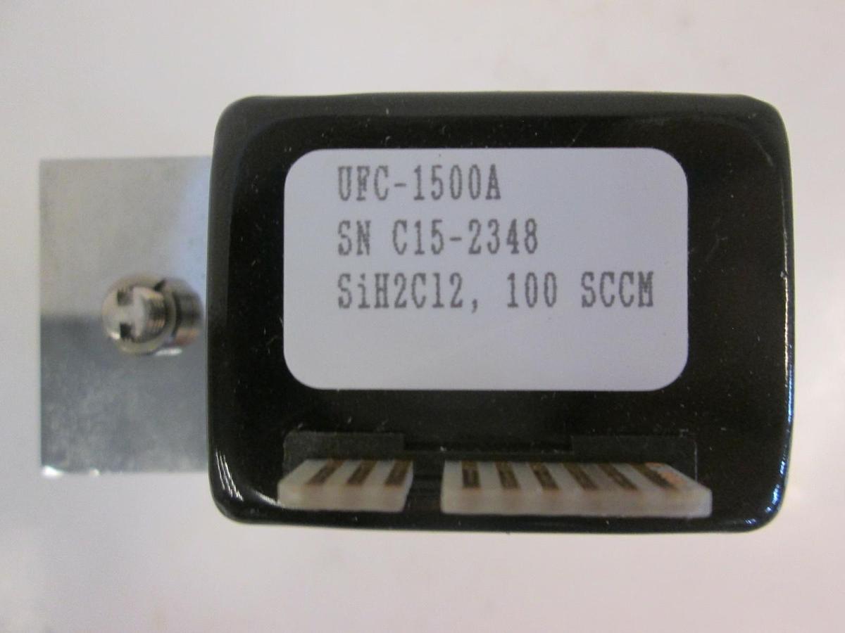 Used Unit UFC-1500A, Mass Flow Controller, Gas, SiH2Cl2, Range- 100 SCCM, 1/4" VCR