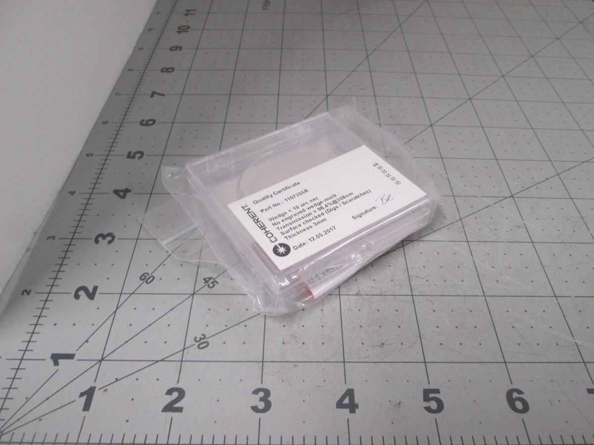 Coherent, Window Sapphire, 1107355R, AR/AR 308 NM 50 x 3mm, New