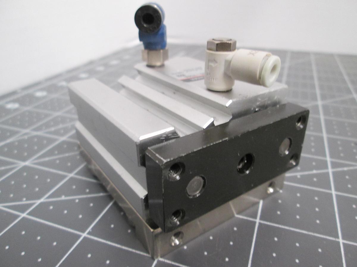 Used SMC MGQL12-30-Y59A Guided Pneumatic Cylinder