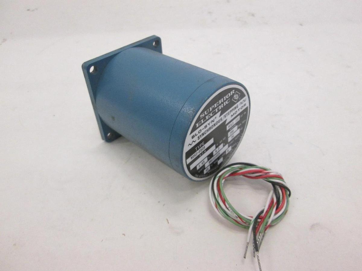 Used Superior Electric, M062-FD09, Synchronous/ Stepping Motor, Used