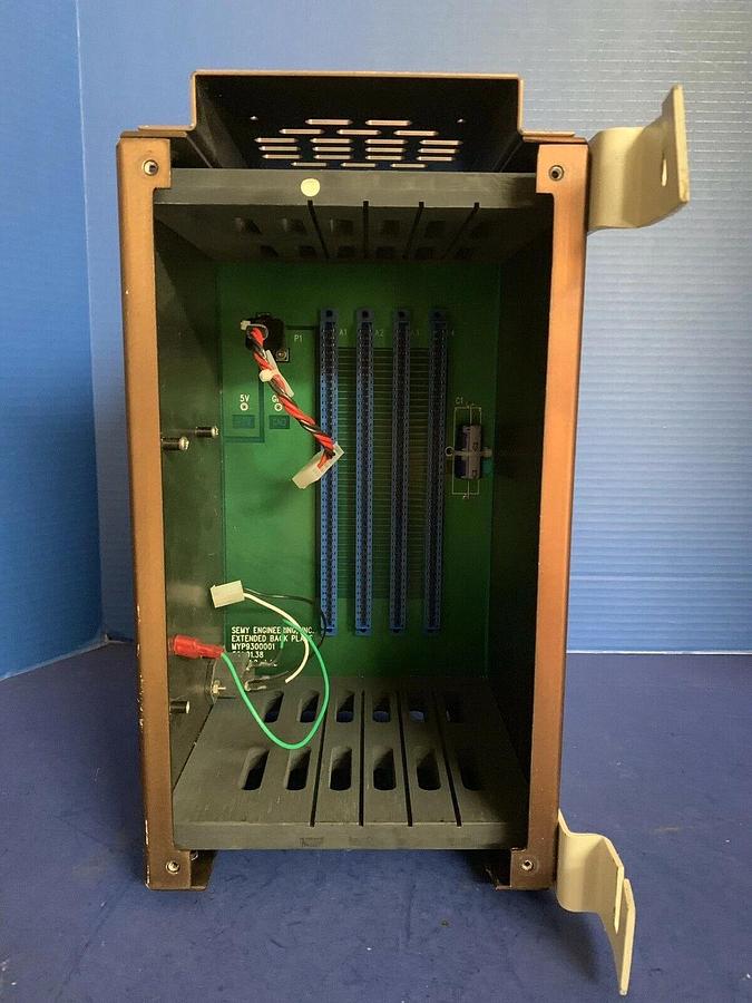 Used Semy Engineering MYP9300001 Backplane and Card Cage, Used