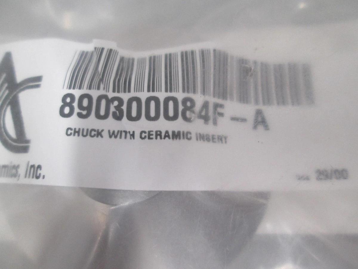 Applied Ceramics, 890300084F-A, Chuck w/ Ceramic Insert. New
