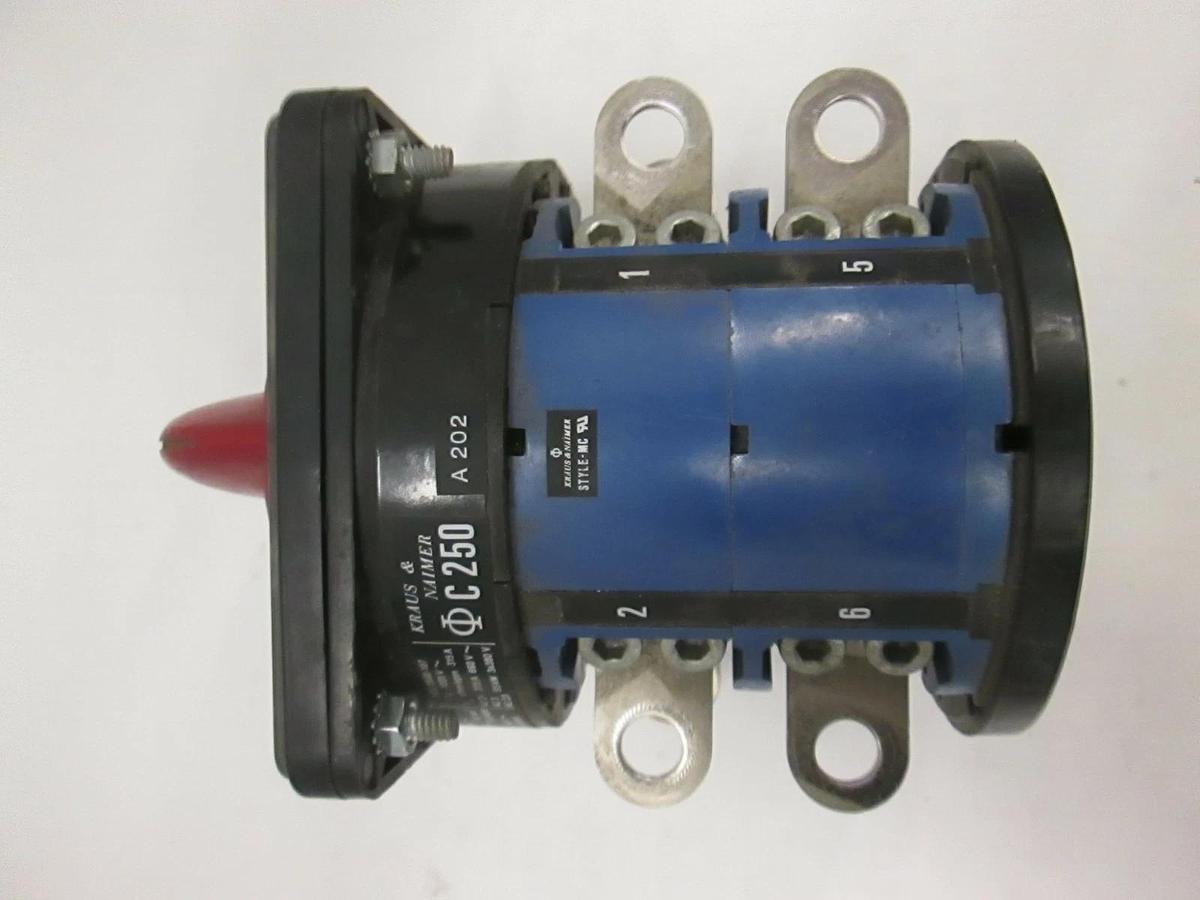 Used Kraus and Naimer C250, Furnace Switch 315A, Used