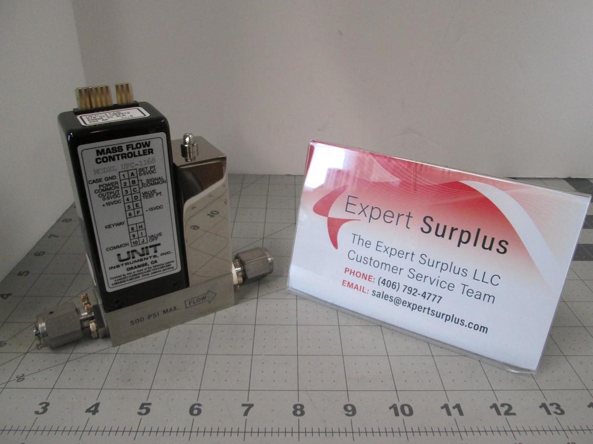 Used Unit, UFC-1168, Ar, 20 SLM, Mass Flow Controller, New