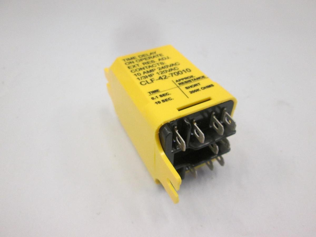 Used Potter & Brumfield, CLF-42-70010, Time Delay .1-10 Sec, Used