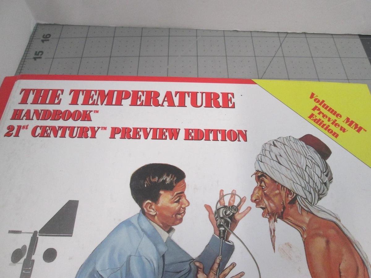 Used Omega, The Temperature Handbook, 21 Century Preview Edition, Used