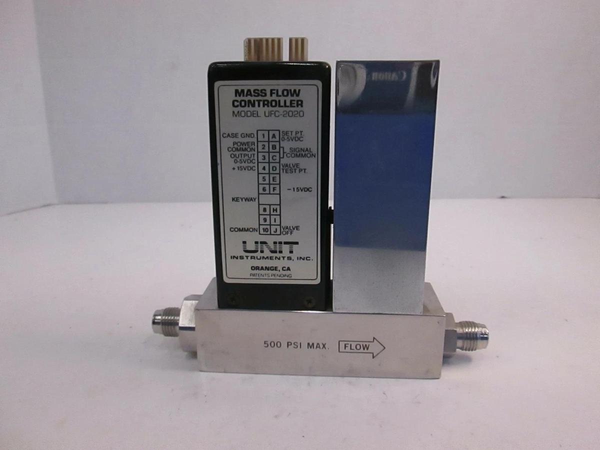 Used Unit UFC-2020 Mass Flow Controller, N2, 30 SLM, 1/4" MVCR, Used
