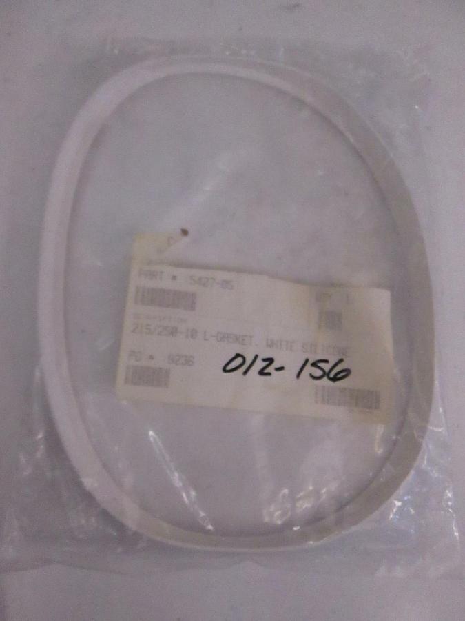 White Silicone L-Gasket, 5427-05, 215/250-10, New