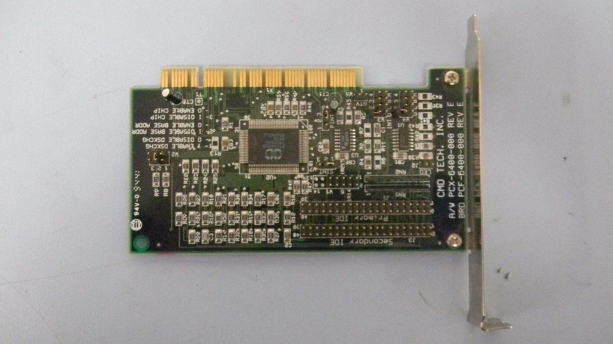 Used CMD Tech Inc. PCX-6400-00 Rev E, PCX-6404 Rev 0, PCB, Working When Removed