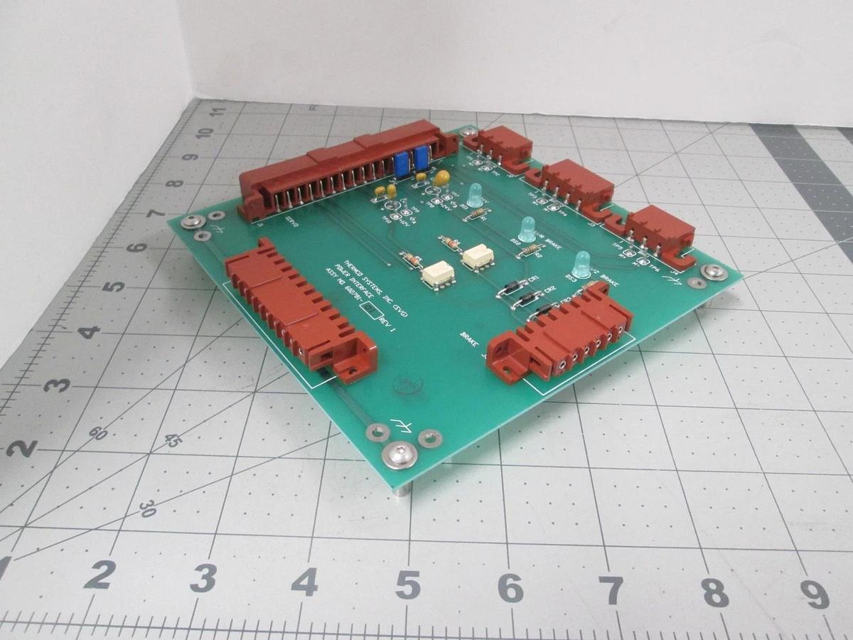 Used SPT Micro SVG, 602781-01, Power Interface PCB Assy, Used