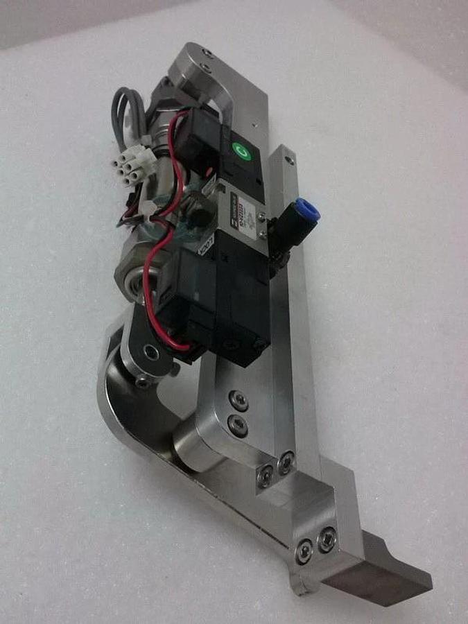 Used TEL Tokyo Electron SMC Cylinder with 145psi Pneumatic Valve, Loader Unit, Used