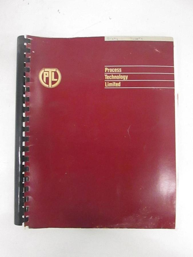 Used Process Technology Limited, Lotox 150 General Manual, Used
