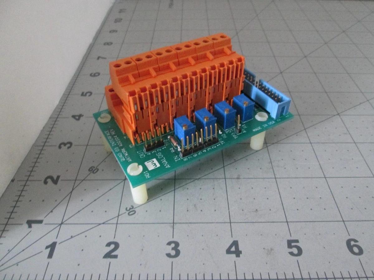 Watkins Johnson, 906920-001, Quad Interface Circuit, PCB Assy, New