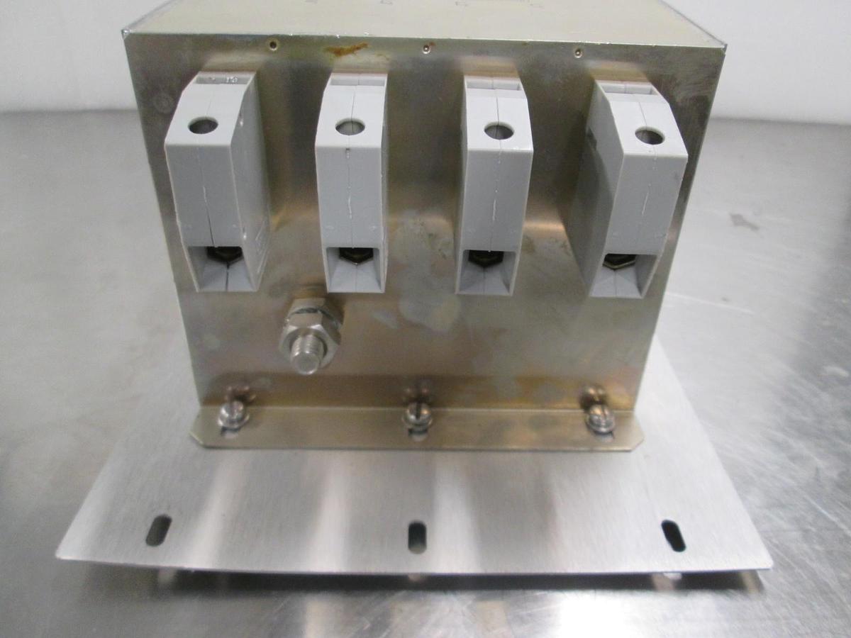 Used Schaffner, FN356-100-34, Power Line Filter, 440/250VAC/50-60Hz, Used