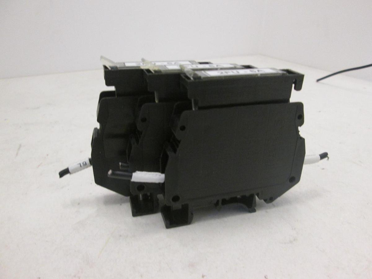 Used Phoenix Contact, Type USIG, Terminal Fuse Block, 6A, Used, Lot of 3