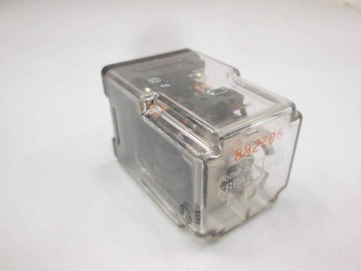 Used Potter & Brumfield, KRPA-11DG-24, 24VDC Relay, Used
