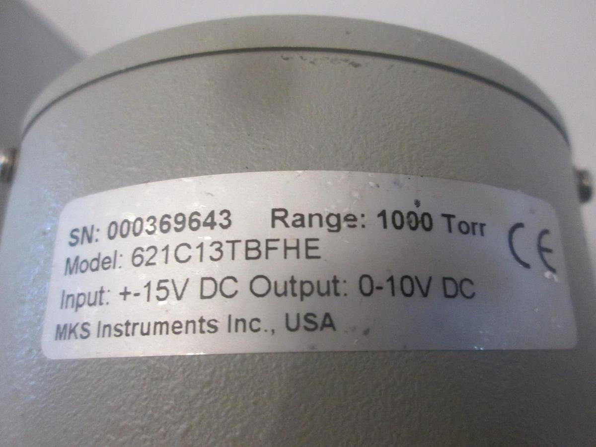 Used MKS Model 621C13TBFHE Remote Transducer & Signal Conditioner Kit, Used