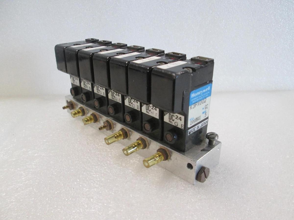 Used Honeywell, K3PX002, 7 Valve Block Assy, Used