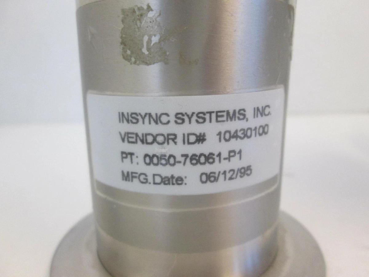 Used Insync Systems 0050-76061-P1 w/ 6LV-DAFR4-P-GR Valve, New