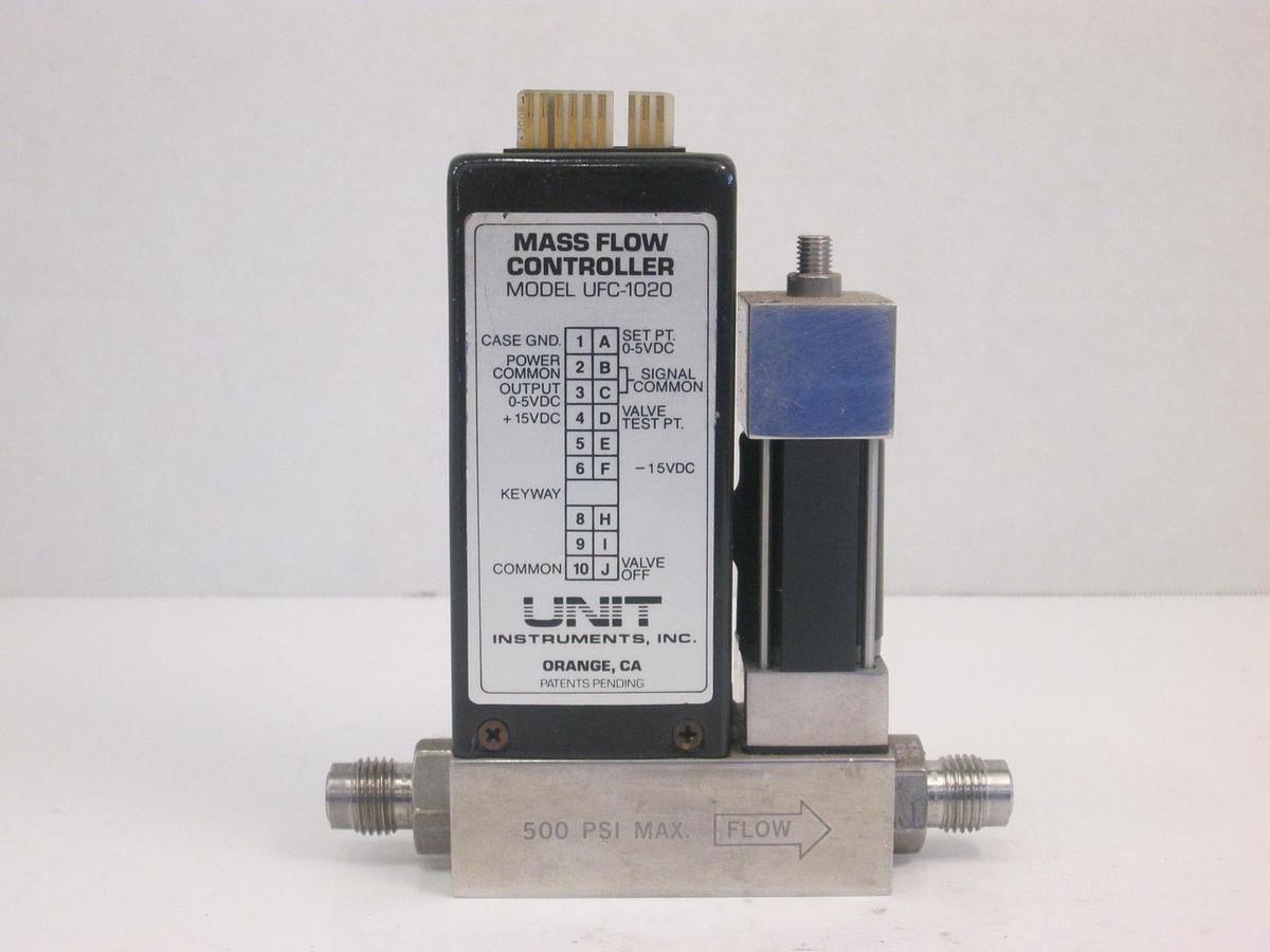 Used Unit UFC-1020 Mass Flow Controller MFC, C2F6, 50 SCCM