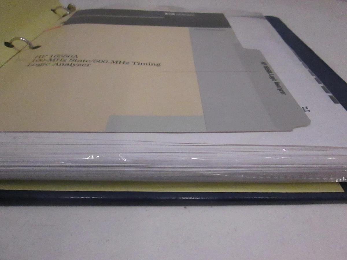 Used HP 16550A 100-MHz State/500MHz Timing Logic Analyzer, Used