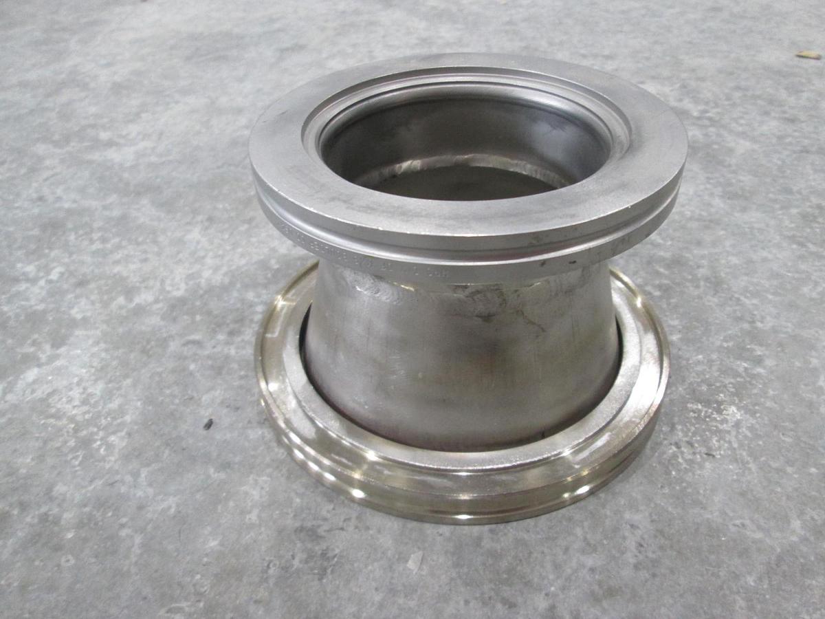 Used Stainless Steel Adapter, 3 1/2", Used