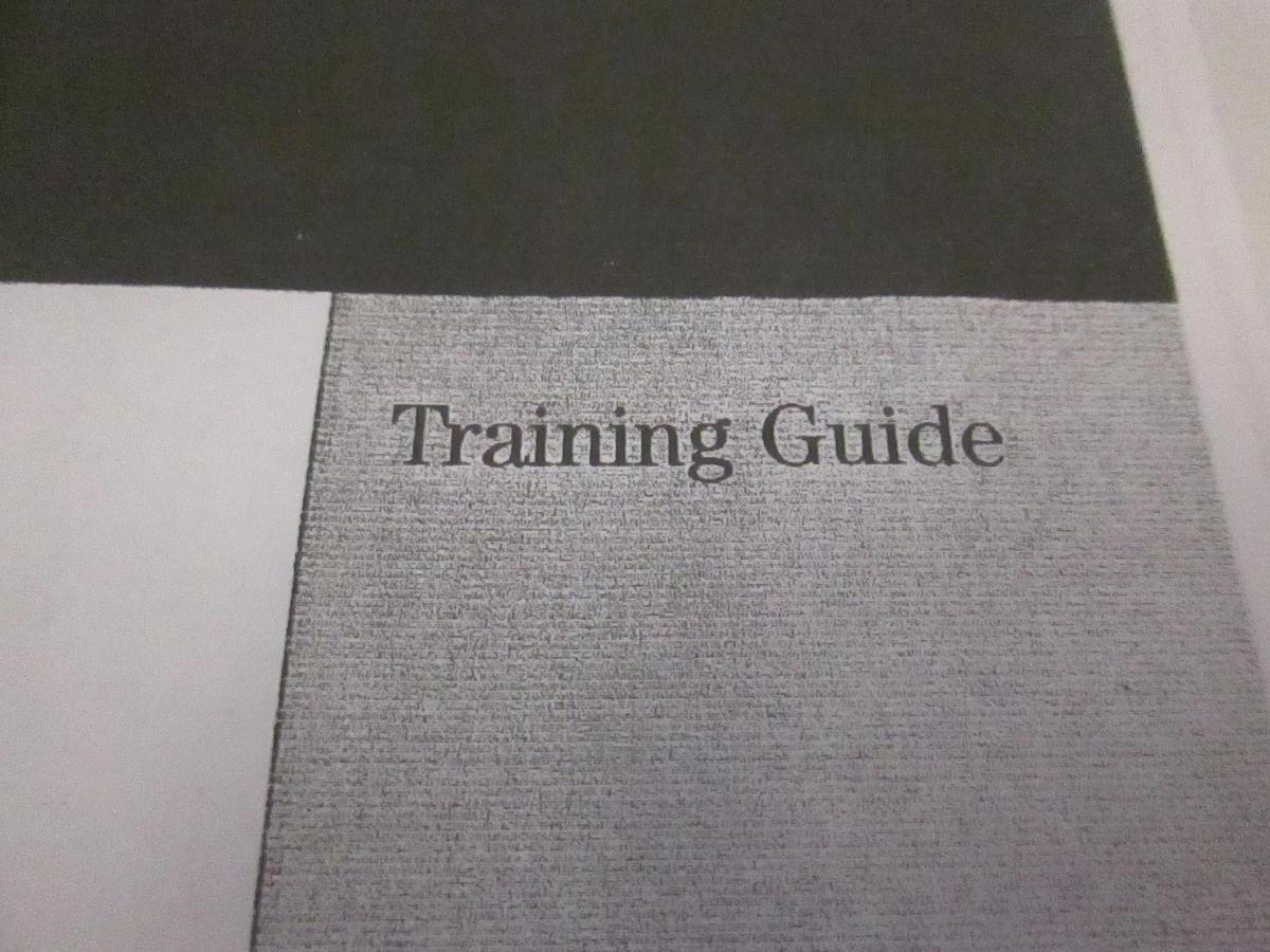 Used HP Training Kit for 1660/70 Series Logic Analyzers Training Guide, Used