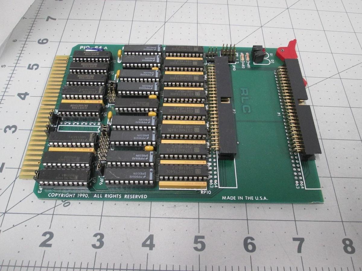 R.L.C. Enterprises, PIO-64A, 906646-001, Input Configuration PCB Assy, New