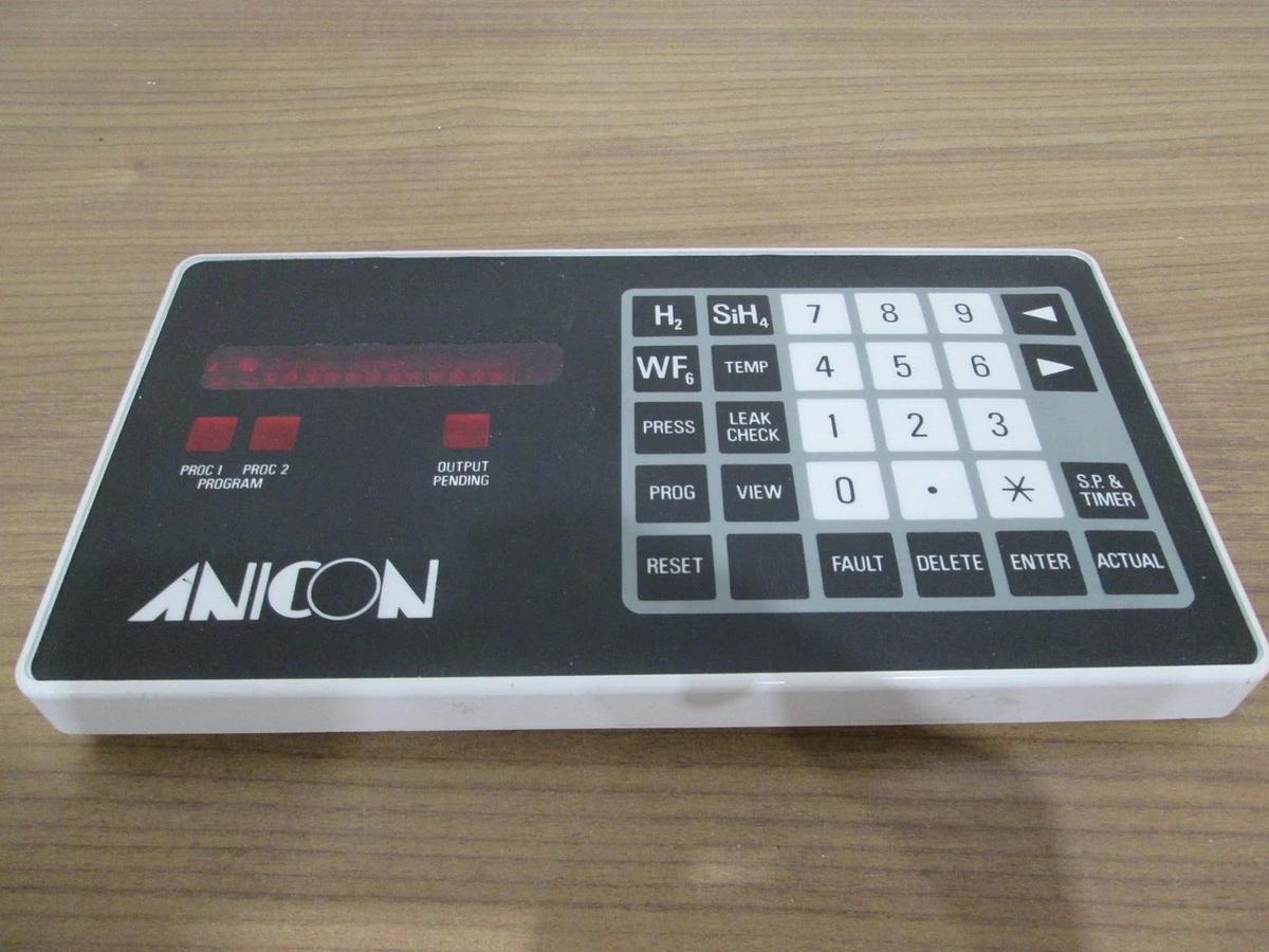 Used Anicon TM76 Gas Control Panel H2/SiH4/WF6 manufactured by Burr Brown