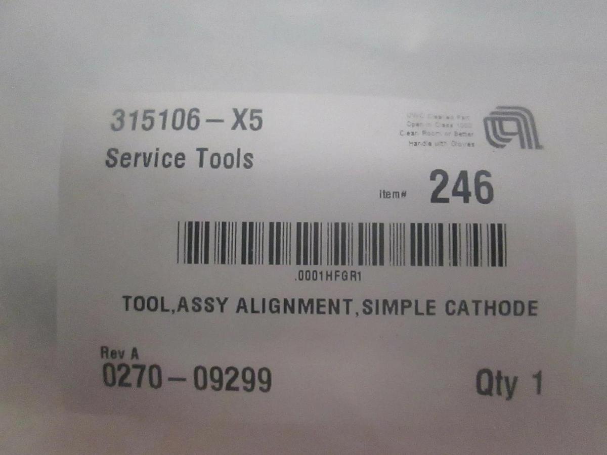 AMAT, 0270-09299 TOOL,ASSY ALIGNMENT,SIMPLE CATHODE, New
