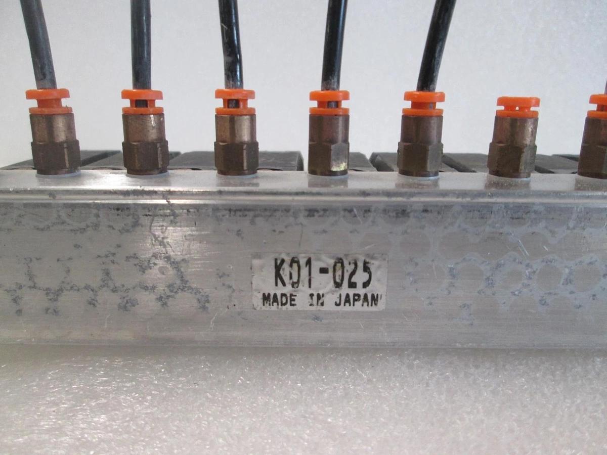 Used Honeywell, K3PX002, Solenoid Valve Block Assy, 9 Valve, Used