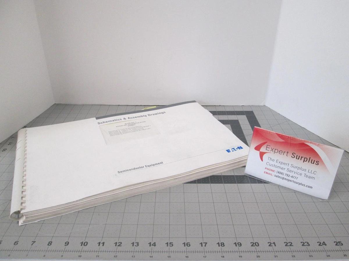 Used Eaton, NVGSD-200, Book 1, Schematics and Assembly Drawings, Used