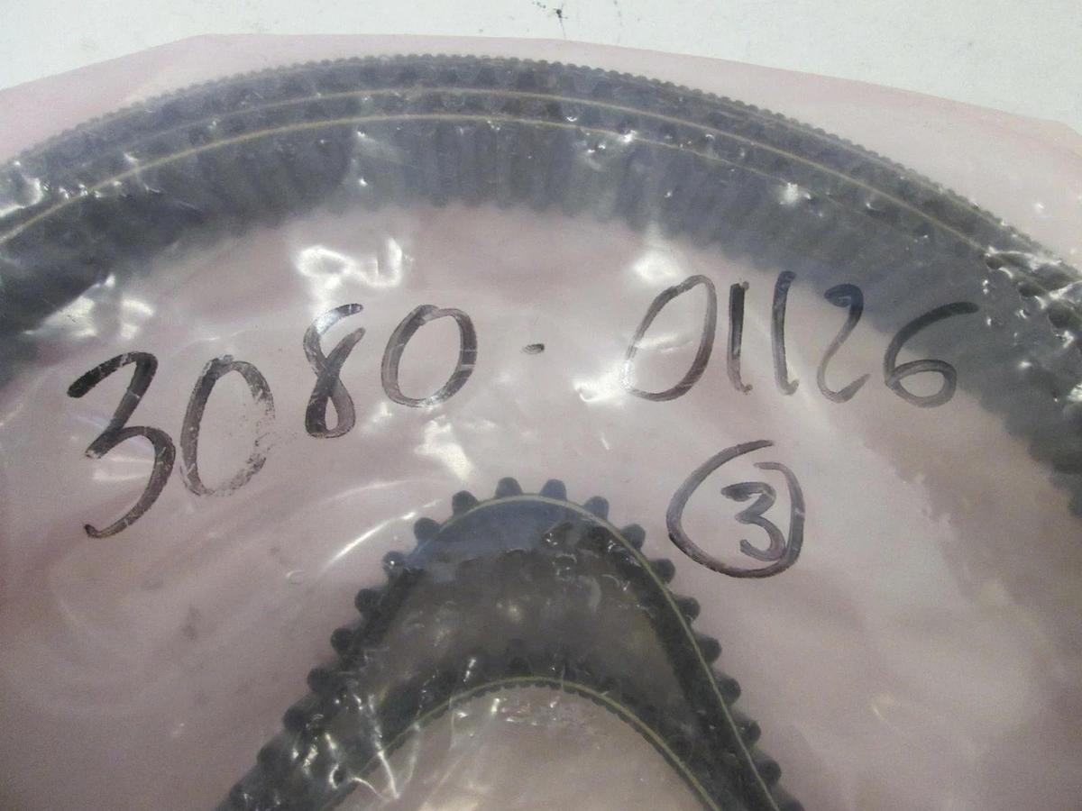 Gates Poly Chain, 3080-01126, Black Timing Belt, 8MMP x 36MMW, New, Lot of 3