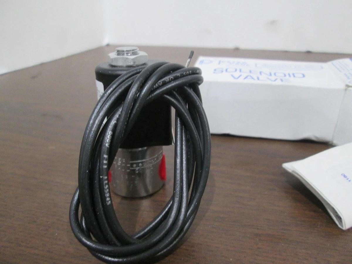Peter Paul, 52J8DGB, 2-Way Solenoid Valve, 120V, 60Hz, 6W, New