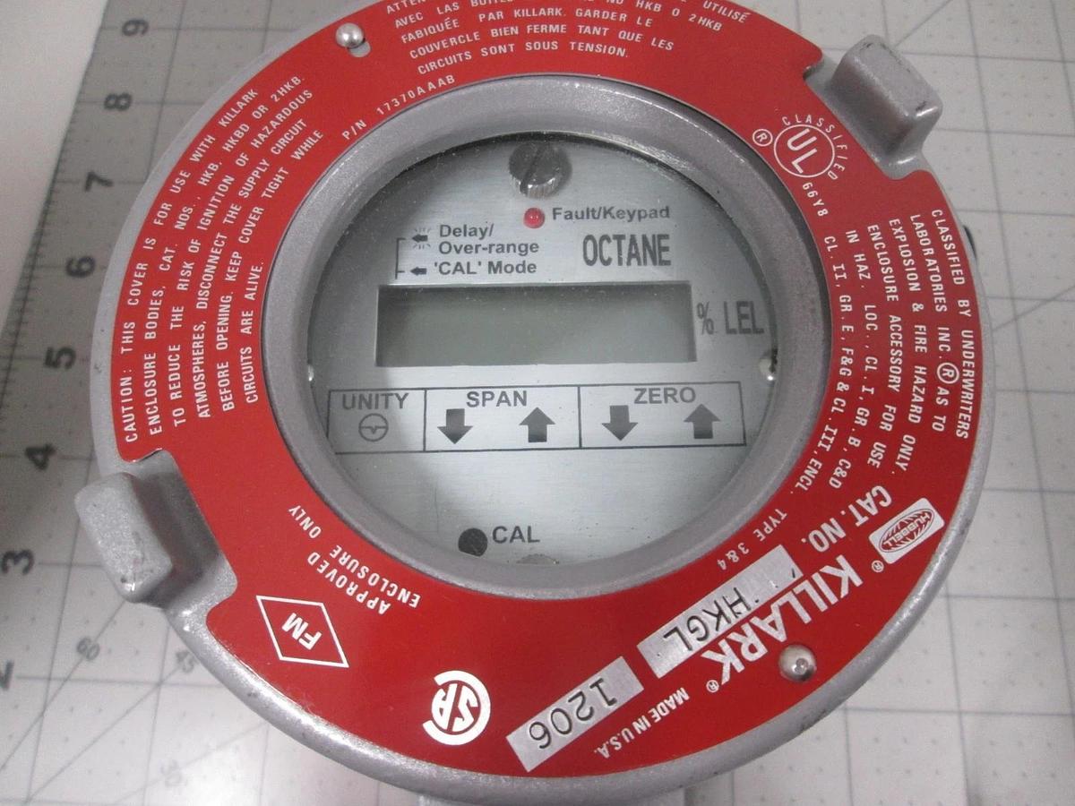 Used Pureaire, TX-2300EX-Octane, F2, 0-1 Range Comb Gas Monitor Air, Used