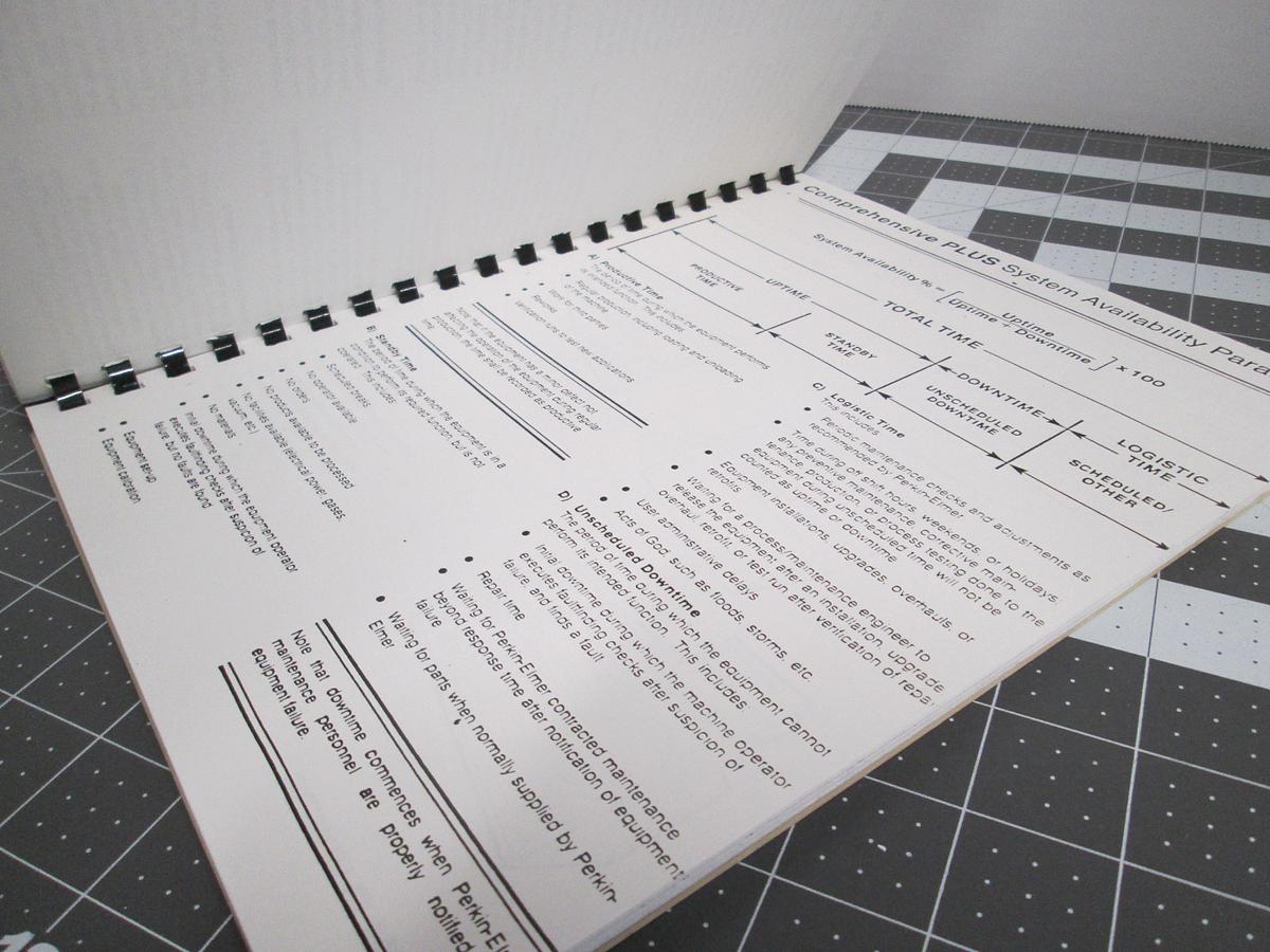 Used Perkin-Elmar, MLD Service Administration Overview Manual Guide