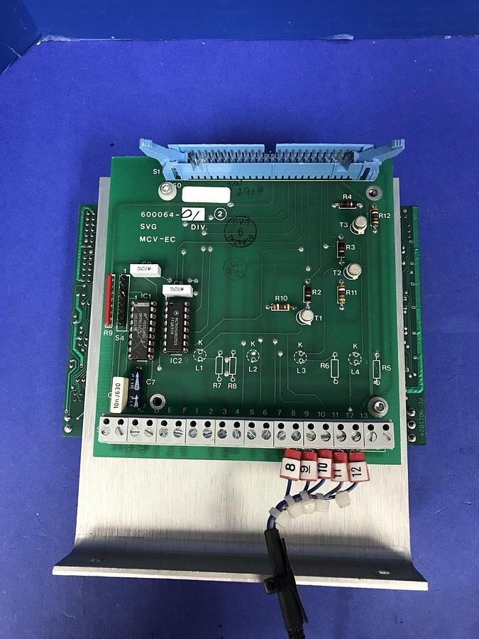 Used SVG 600064-01 MCV-EC & PC-9011-24 PCB Assembly, Used