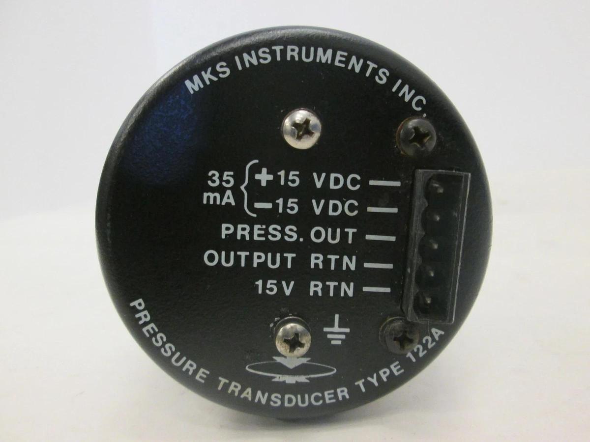 Used MKS, Baratron 2 Torr Pressure Transducer, 122AA-00002AB, Used