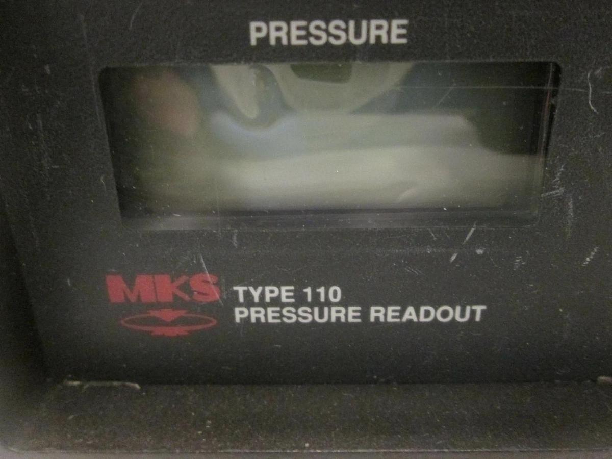 Used MKS, Pressure Readout, Type 110, 110A-11542, Used