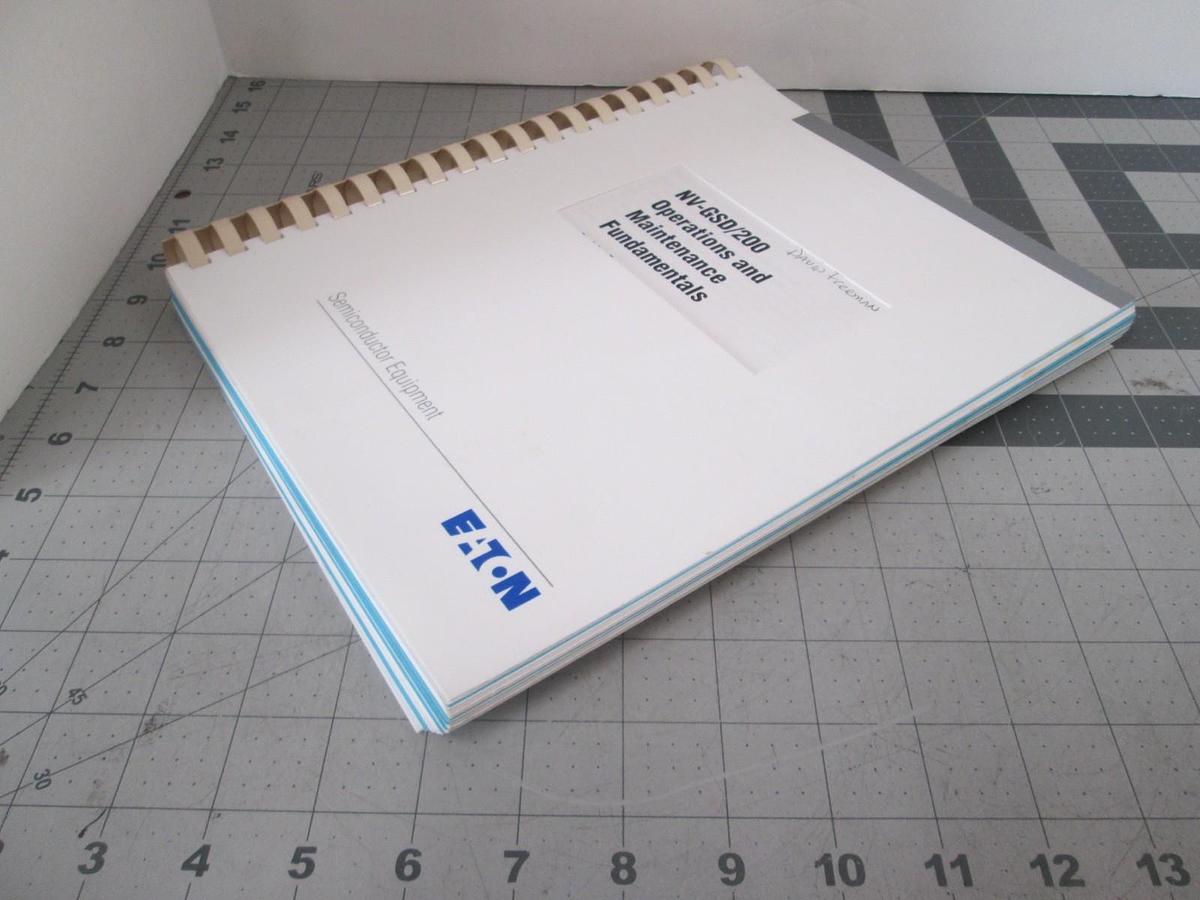 Used Eaton, NV-GSD/200, Operations and Maintenance Fundamentals, REV B, Used
