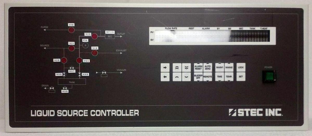 Used STEC LSC-6230-S3-11 Liquid Source Controller w/ SMT-8000, LSC-6200 and Cables